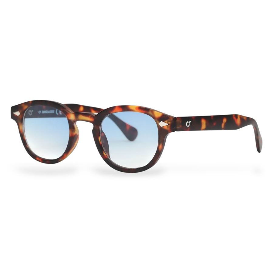 Berlino tartarugato blu occhiali da sole unisex uomo donna Os Sunglasses | OS107C02